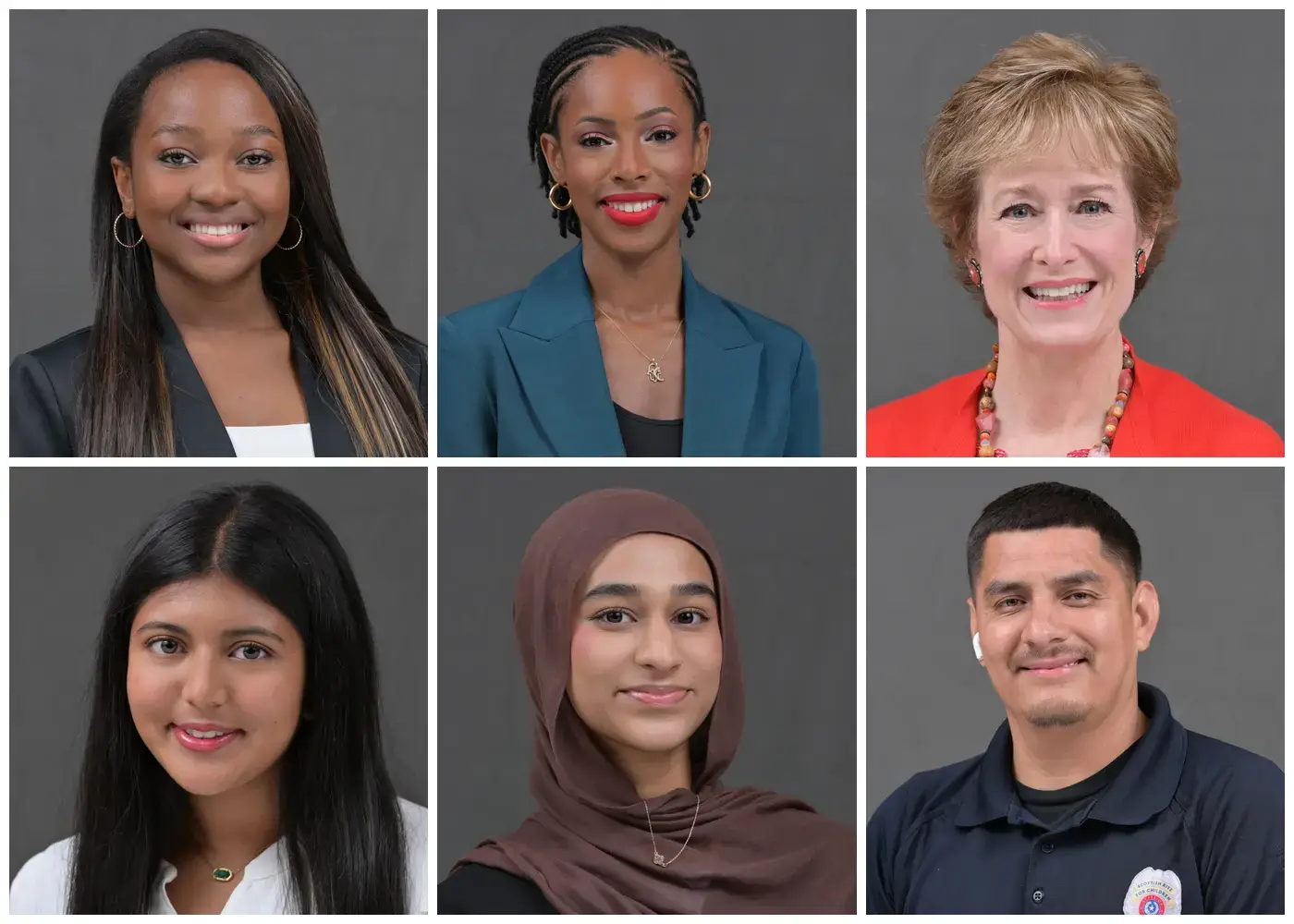 Professional team headshots photographed on location by Blake Photography