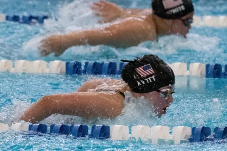 USA swimmers in Olympic qualifier Dallas-Ft Worth by Blake Photography