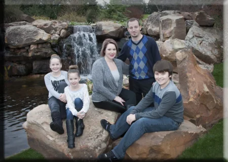 Family portrait in Dallas Ft Worth by Blake Photography