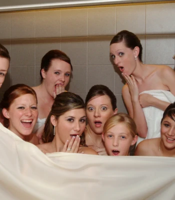 Funny wedding photo by Blake Photography